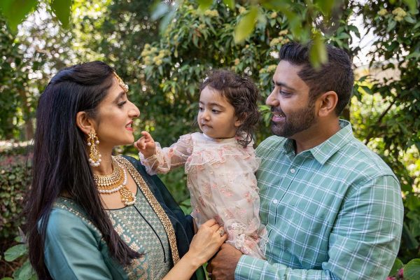 Family Photo - Husband, wife and Child